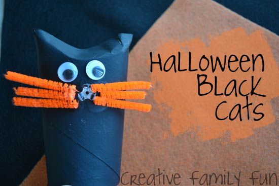 Halloween Cats ~ Creative Family  ~ What are your favorite Halloween crafts?