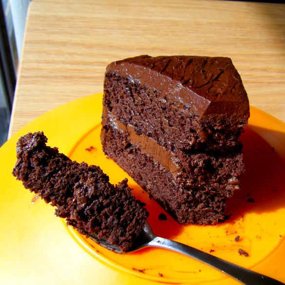 Healthy Chocolate Cake with a Secret….Black Beans!