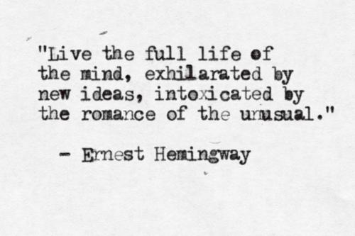 Hemingway #quote.