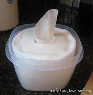 Homemade makeup remover wipes. I wish I had found this like 5 years ago.