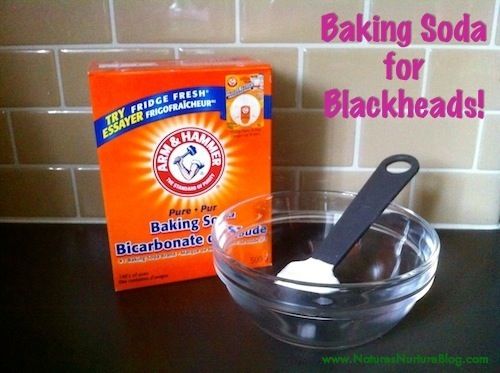 How to use baking soda to exfoliate and cleanse your skin, getting rid of blackh