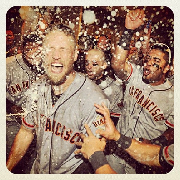 Hunter Pence was the heart and soul of the last 3 days #sfgiants #orangeoctober