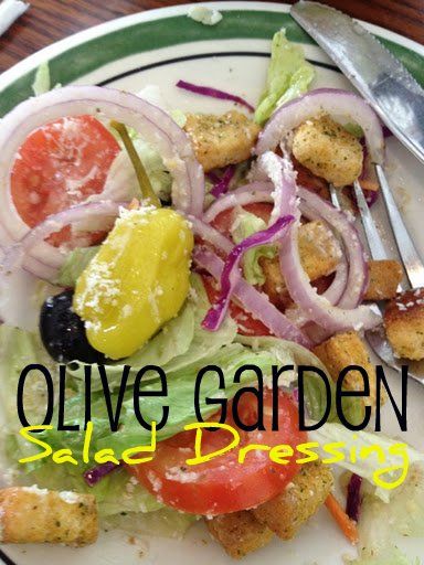 I love Olive Garden's salad dressing, I must try this – Olive Garden Copy Ca