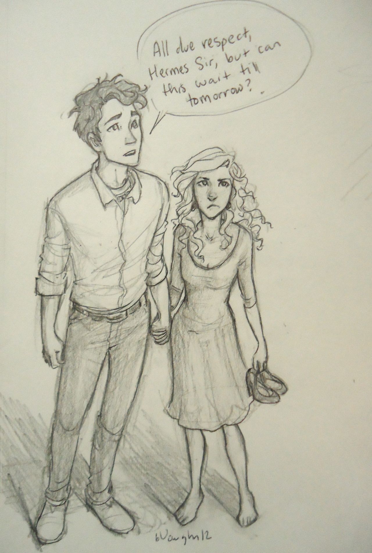 I love Percy and Annabeth