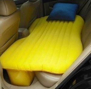 Inflatable car bed for foco nights