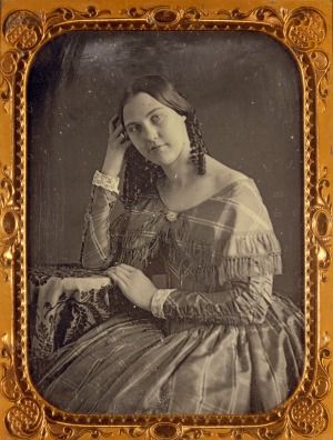Julia Dean. (1847) Daguerreotype by Thomas Easterly. ©Missouri History Muse