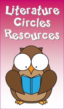Literature Circles Resources page in Laura Candler's online file cabinet at