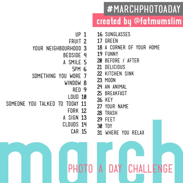 March photo challenge