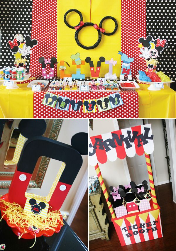 Mickey Birthday Party