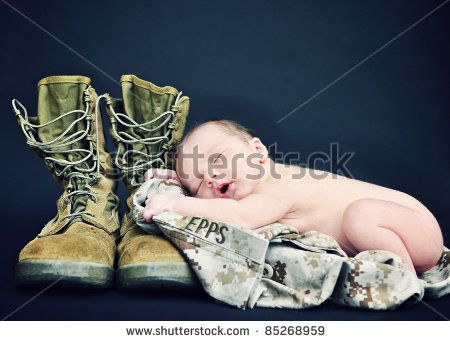 Military Newborn Baby