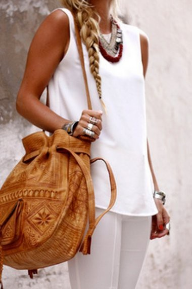 Moroccan Leather bag