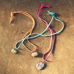 Nature Crafts | Rock Necklaces