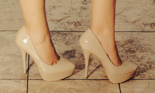 Need nude heels!