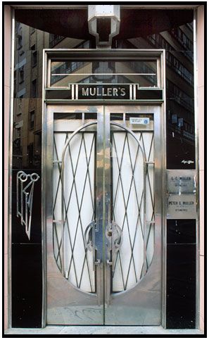 New York Architecture Images- New York Art Deco  Metalwork