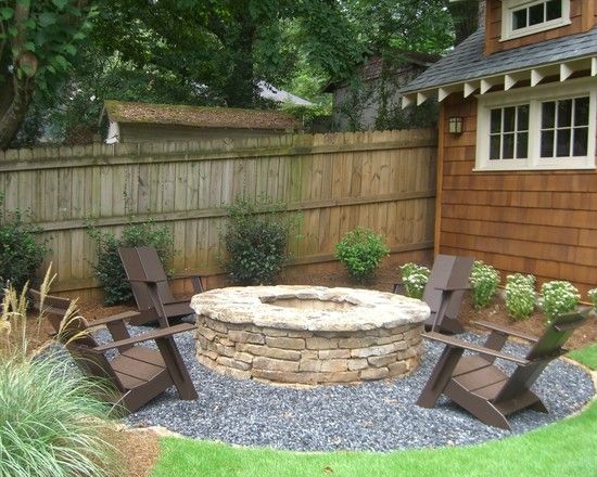 outdoor fire pit!