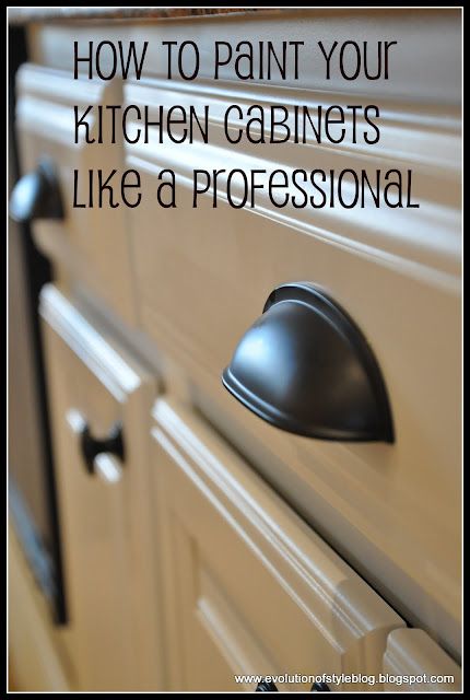 Painting kitchen cabinets