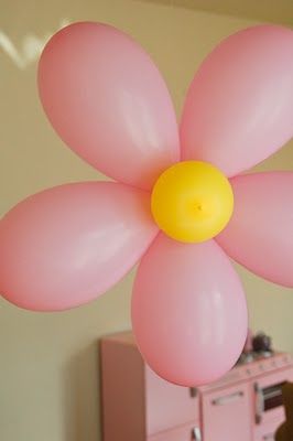 Party balloon flower