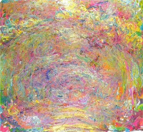 Path under the Rose Trellises – Claude Monet