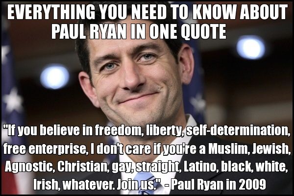 Paul Ryan. Yes.