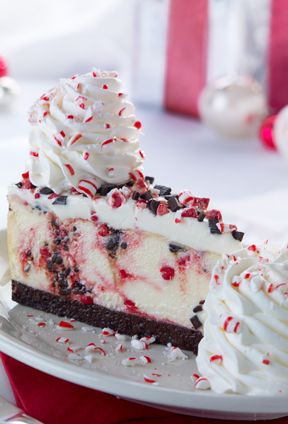 Peppermint Bark Cheesecake OH my! I know what I am making for Christmas!