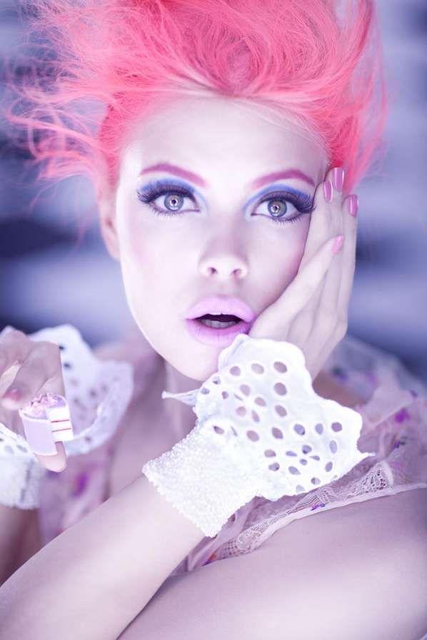 #Pink #Hair #Pink #Lips