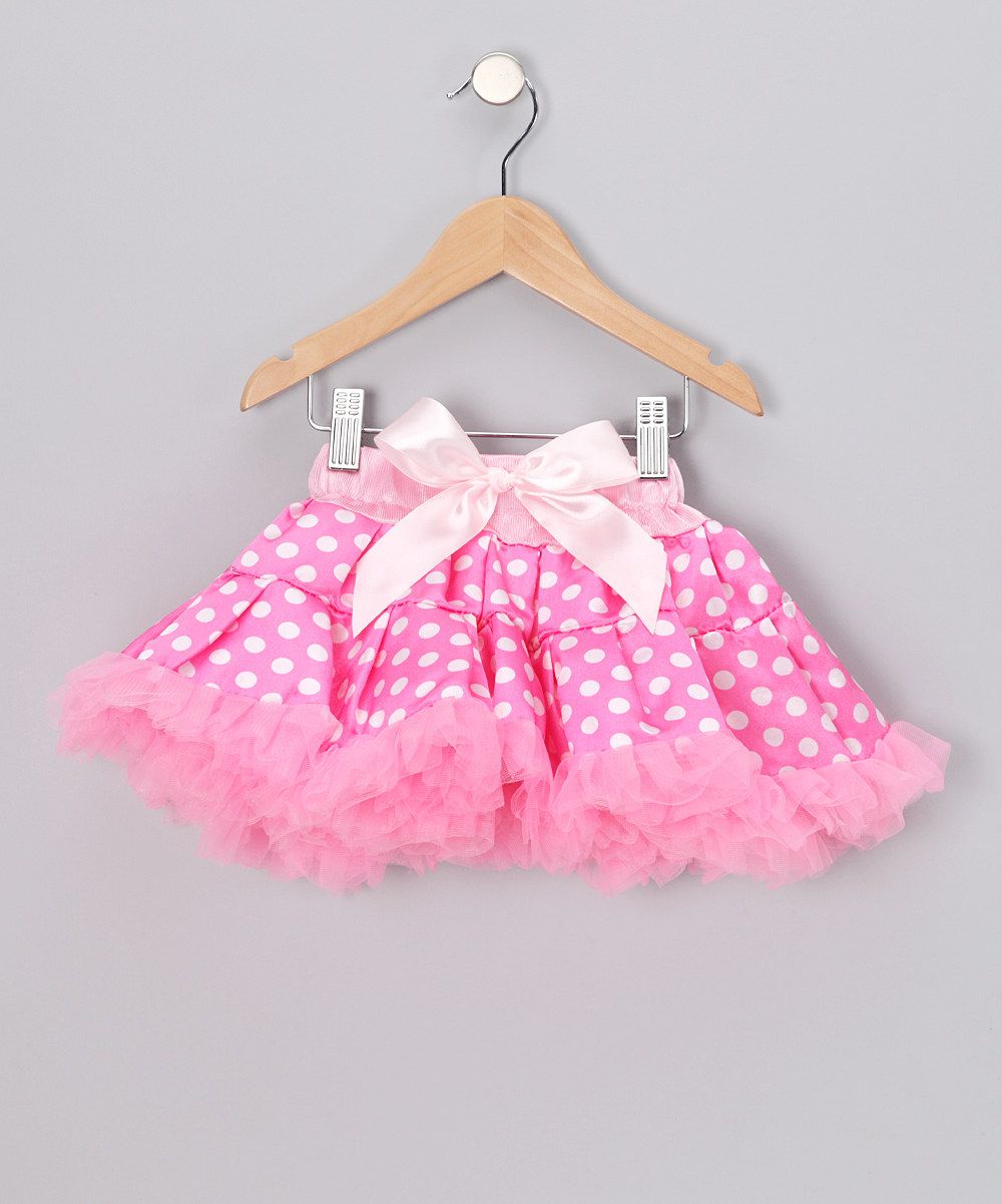Pink Polka Dot Tutu – Toddler & Girls