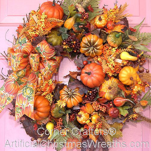 Pumpkins, Pumpkins, Pumpkins Wreath