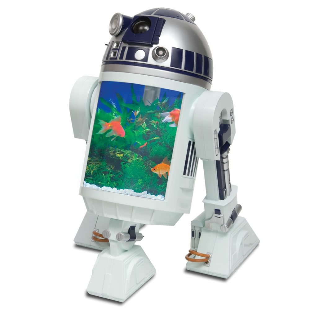 R2-D2 aquarium. I need this. No, seriously.