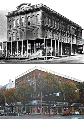 Reed Opera House – Salem, Oregon  then & now