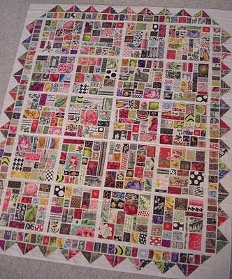 Selvage Blog: "Stamp Collection" Tile Quilt (Empire October BOM)