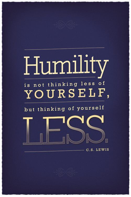 Seriously. C.S. Lewis got it.