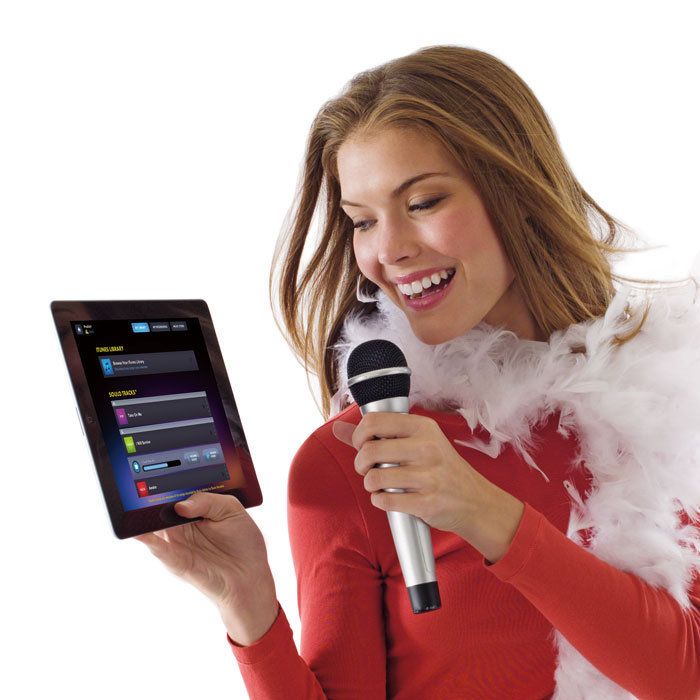 Sing along with streaming music and lyrics (with pitch enhancement!)