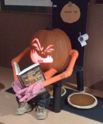 So that's where pumpkin pies come from hmmmmm