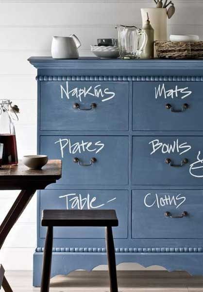 Some fun and creative DIY crafts using chalk board paint and your imagination.