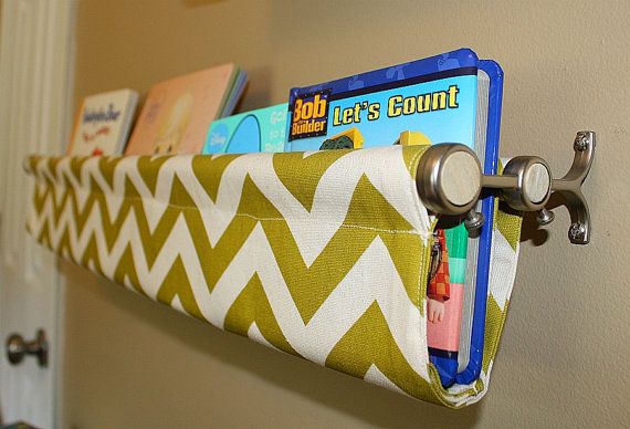 Such a clever idea! Some cute fabric and a double-poled curtain rod. cute idea f