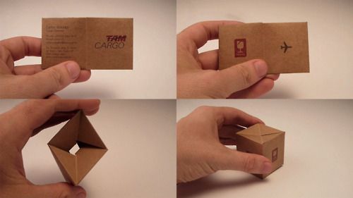 TAM Cargo: Box Business card