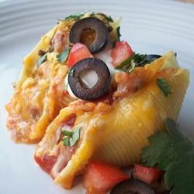 Tacos in Pasta Shells