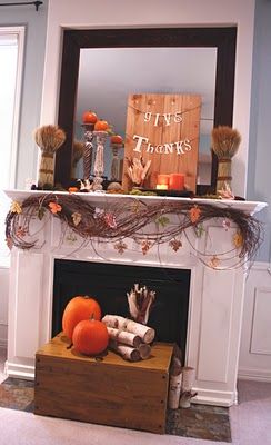 Thanksgiving decorations!