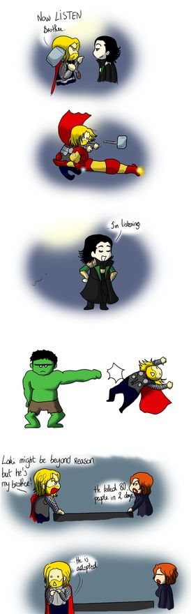 The Avengers funny moments