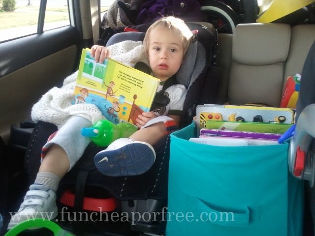 Tons of ideas for how to survive a road trip with kids. Some of these are sheer