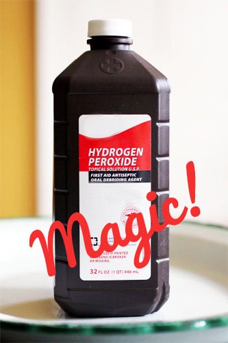 Tons of uses for hydrogen peroxide. I had no idea that humans produce hydrogen p