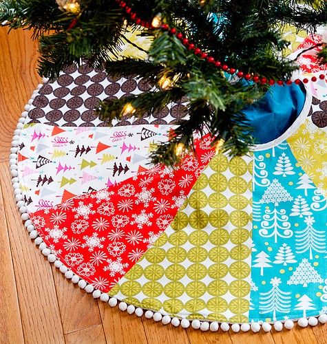 Tree skirt… must make for this year's tree!