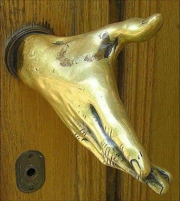 Uhhhhh awesome doorknob haha