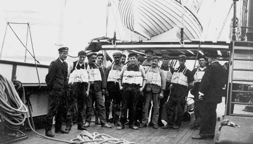 When the Titanic took on new passengers, the crew conducted drills to be sure pe