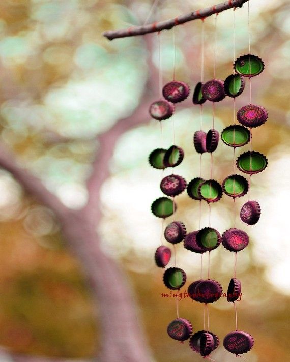 Wind chimes.