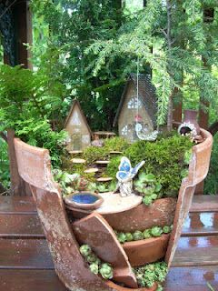 Wow…an amazing and intricate fairy garden!