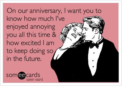 YAY for anniversaries!