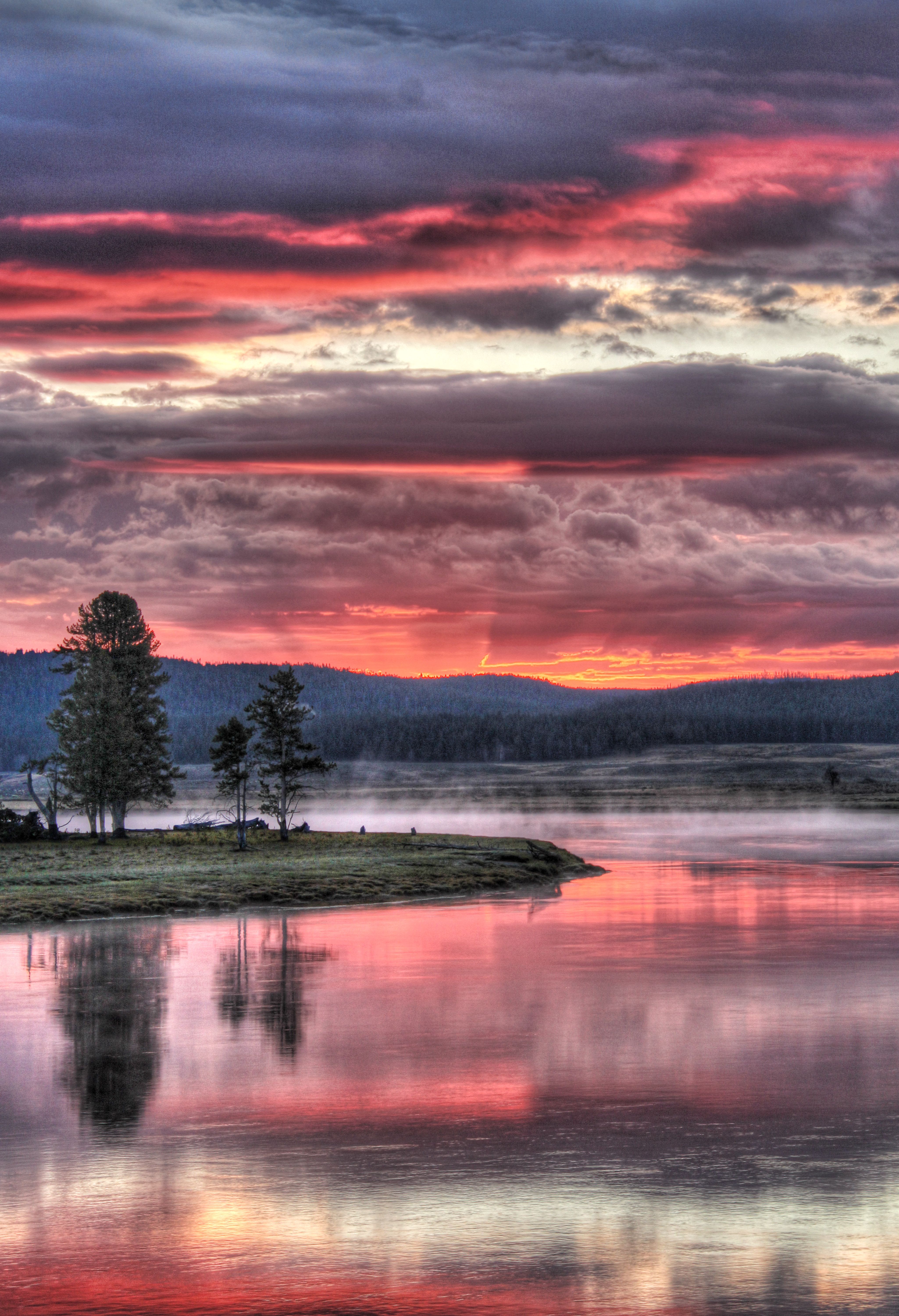 Yellowstone National Park, WY  USA  by Dee Langevin.