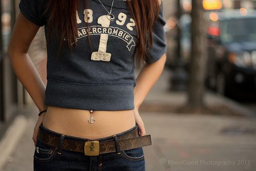 anchor navel ring :]