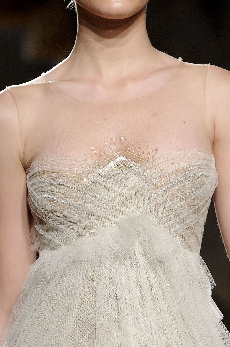 beaded details / Marchesa